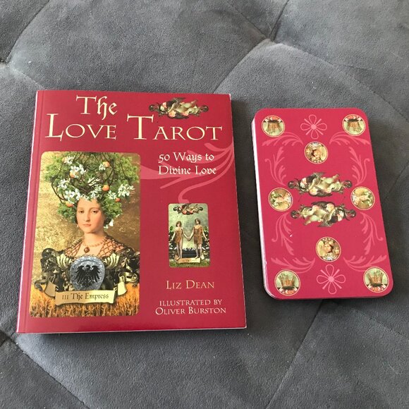 The Love Tarot Liz Dean 50 Ways to Divine Love Major Arcana Deck - Picture 3 of 8
